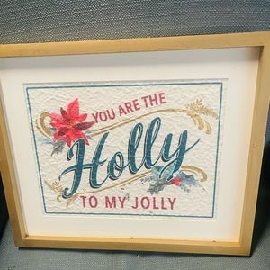 NWT…wooden Sign that is adorable!!! Christmas Sign!!!